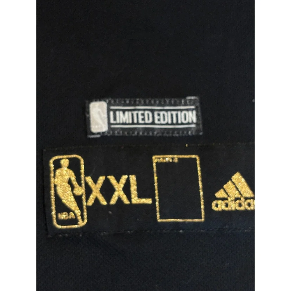 Adidas San Antonio Spurs Kawhi Leonard 2 Jersey XXL Black Yellow Limited Edition